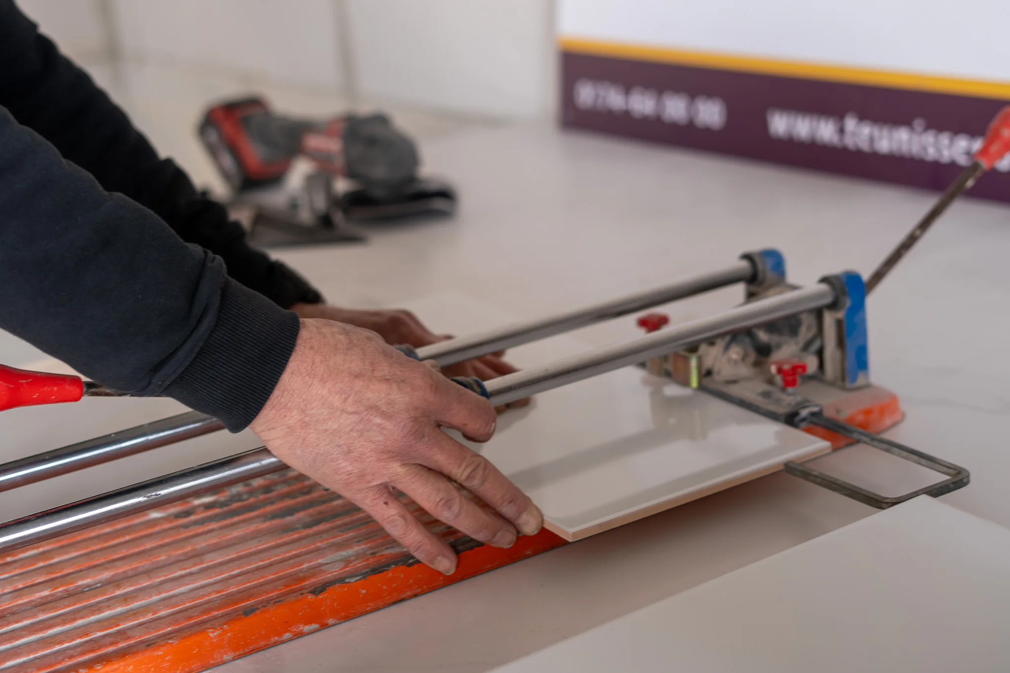 Een digitaal visitekaartje voor een vakman detail 2