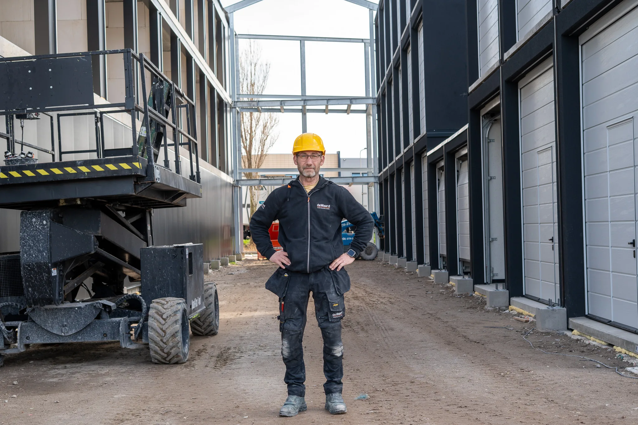 Een ochtend op de bouwplaats foto 4